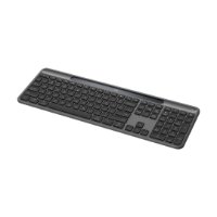Tipkovnica LOGITECH Signature Slim Solar+, bežična, bluetooth, crna