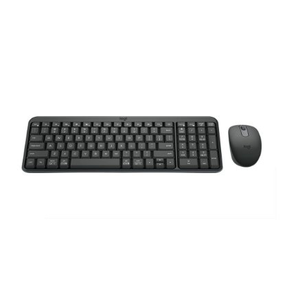 Tipkovnica + miš LOGITECH MK250 Compact Bluetooth Combo, bežična, crna