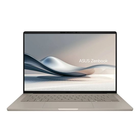 Laptop ASUS Zenbook A14 UX3407QA-QD440X / Snapdragon X X1-26-100, 32GB, 1TB SSD, Qualcomm Adreno, 14" WUXGA OLED, Windows 11 Pro, bež
