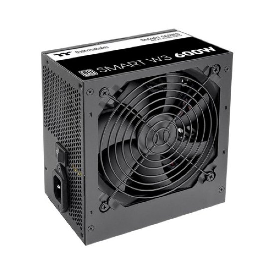 Napajanje 600W, THERMALTAKE Smart W3 80+, ATX 3.1, 120mm vent., 80+, crno