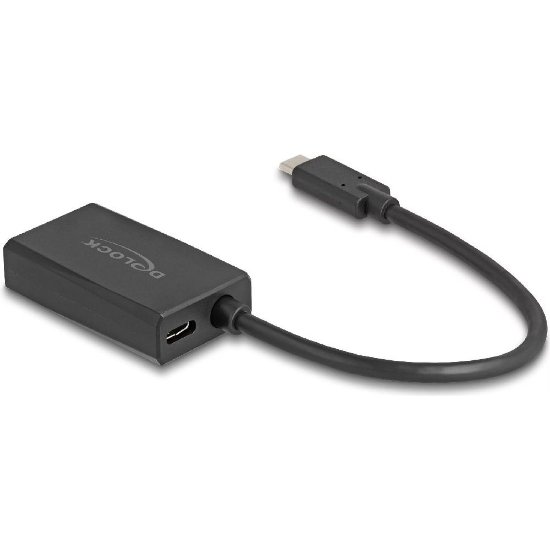Adapter DELOCK, USB-C (m) na HDMI (Ž), crni