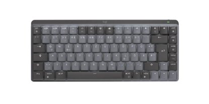 Tipkovnica LOGITECH MX Mechanical Mini Tactile Quiet, bežična, BT, crna