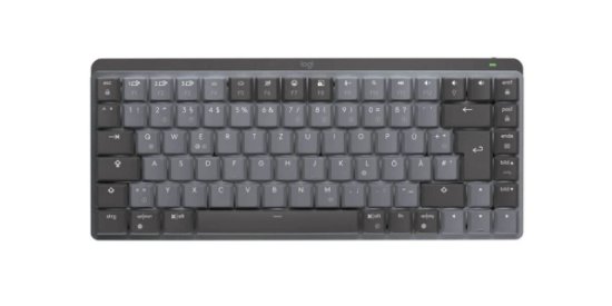 Tipkovnica LOGITECH MX Mechanical Mini Tactile Quiet, bežična, BT, crna