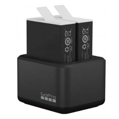 Dodatak za sportske digitalne kamere GOPRO HERO9/HERO10/HERO11 Black, Dual Battery Charger + Battery, ADDBD-211-EU