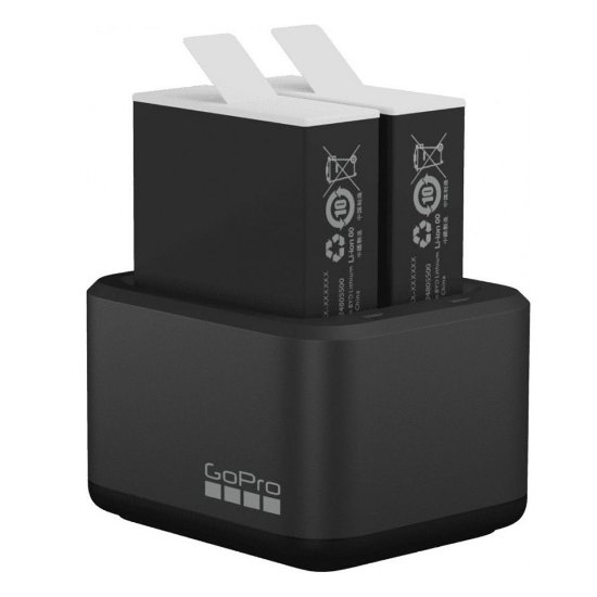 Dodatak za sportske digitalne kamere GOPRO HERO9/HERO10/HERO11 Black, Dual Battery Charger + Battery, ADDBD-211-EU