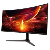 Gaming monitor 34" ACER Nitro ED340CUS3bmiipx UM.CE0EE.301, UWQHD, VA, 165Hz, 1ms, 250cd/m2, FreeSync, zakrivljeni, zvučnici, crni