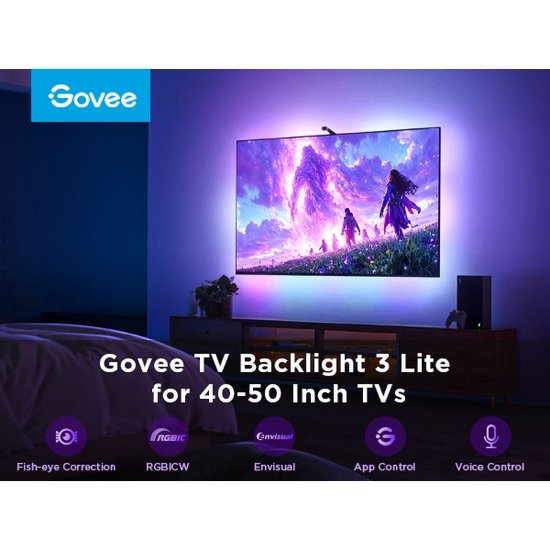 LED traka GOVEE Envisual TV Backlight 3 Lite, za TV od 40-50 Incha