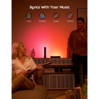 LED lampa GOVEE RGBICWW WiFi + Bluetooth Flow Plus Light Bars