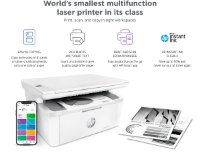 Multifunkcijski printer HP LaserJet MFP M140w 7MD72F, printer/scanner/copy, 600dpi, USB, WiFi, bijeli