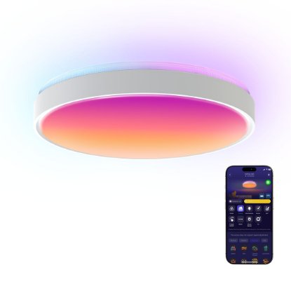 Stropna svjetiljka GOVEE RGBICWW + RGBICWW Round Smart Ceiling Light, 15"