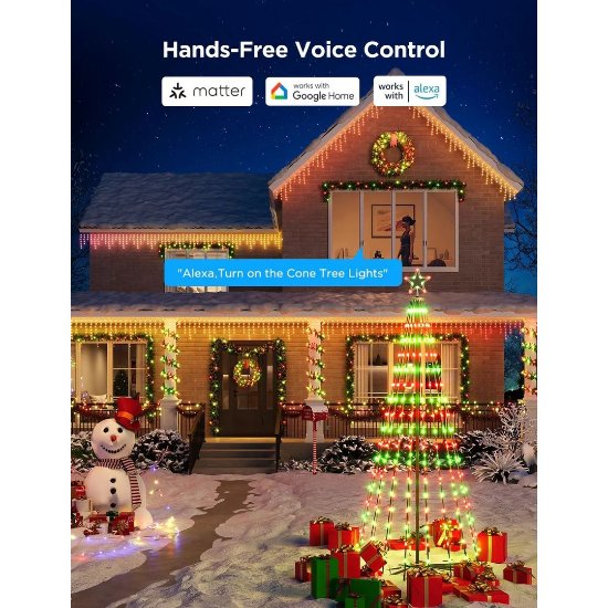 Dekorativne LED lampice GOVEE Cone Tree Lights