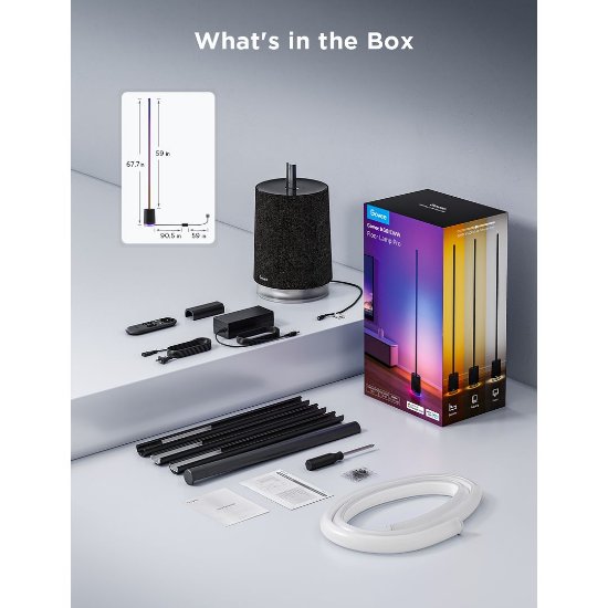 Pametna LED podna svjetiljka GOVEE RGBICWW Floor Lamp Pro