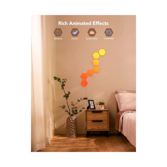 LED panel GOVEE Glide Hexa, 10 kom