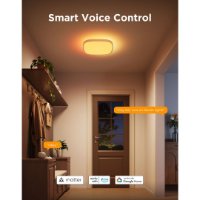 Stropna svjetiljka GOVEE RGBWW + RGBIC Square Smart Ceiling Light, 12"