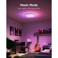 Stropna svjetiljka GOVEE RGBWW + RGBIC Square Smart Ceiling Light, 12"