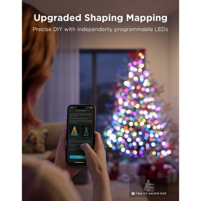 Dekorativne LED lampice GOVEE Christmas Sparkle String Lights, 20M