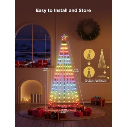 Dekorativne LED lampice GOVEE Cone Tree Lights
