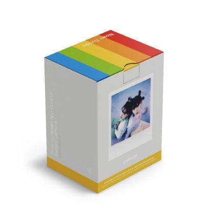 POLAROID instant fotoaparat Originals Now+, Gen.3, bijeli + Color film za I-Type
