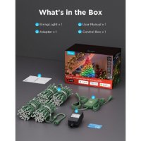 Dekorativne LED lampice GOVEE Christmas Sparkle String Lights, 20M