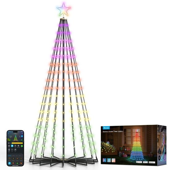 Dekorativne LED lampice GOVEE Cone Tree Lights