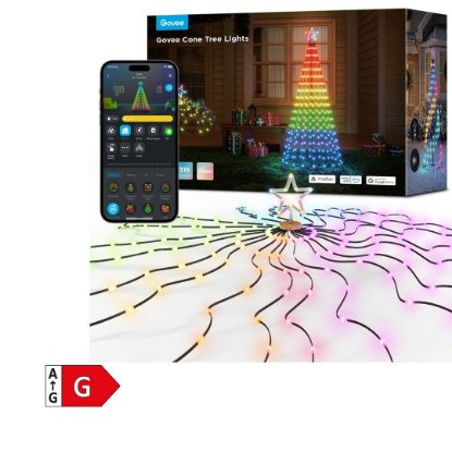 Dekorativne LED lampice GOVEE Cone Tree Lights