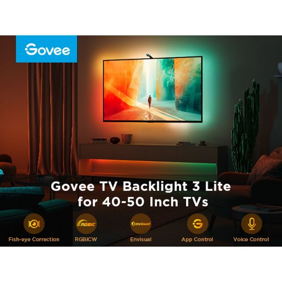 LED traka GOVEE Envisual TV Backlight 3 Lite, za TV od 40-50 Incha