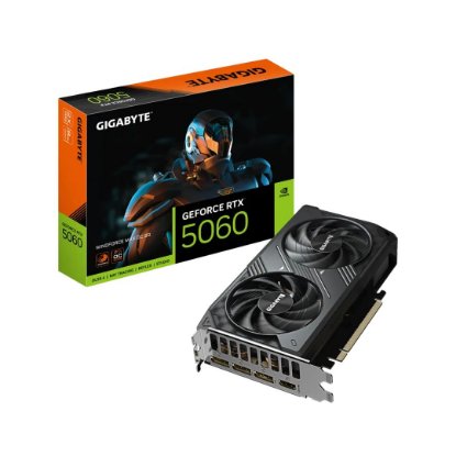 Grafička kartica GIGABYTE GeForce RTX 5060 Windforce MAX OC, 8GB GDDR7