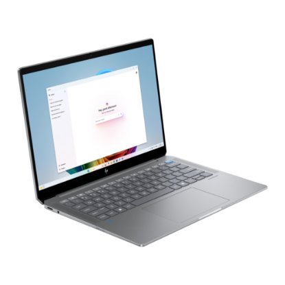 Laptop HP OmniBook Ultra 14-fd0009nn / Ryzen AI 9 HX 375, 32GB, 2TB SSD, AMD Radeon Graphics, 14" 2240x1400 IPS Touch, Windows 11, sivi