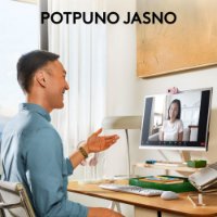 Web kamera LOGITECH Brio 100, roza