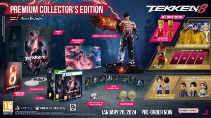 Igra za SONY PlayStation 5, Tekken 8 Collector's Edition