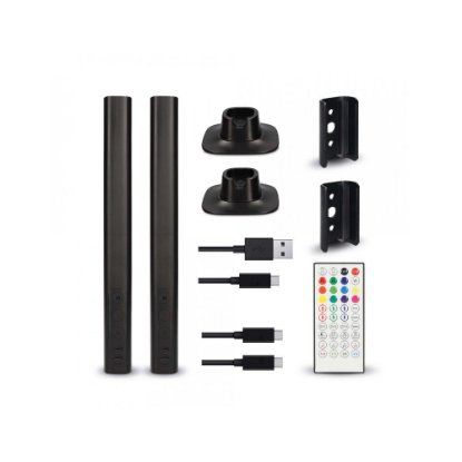 LED svjetiljka KSIX Lightbars, 5W, 35 lumena, daljinski upravljač, RGBIC, WiFi