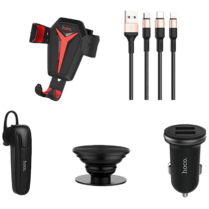 VIP komplet za automobil HOCO, 5 u 1