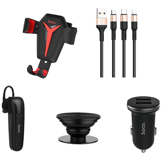 VIP komplet za automobil HOCO, 5 u 1