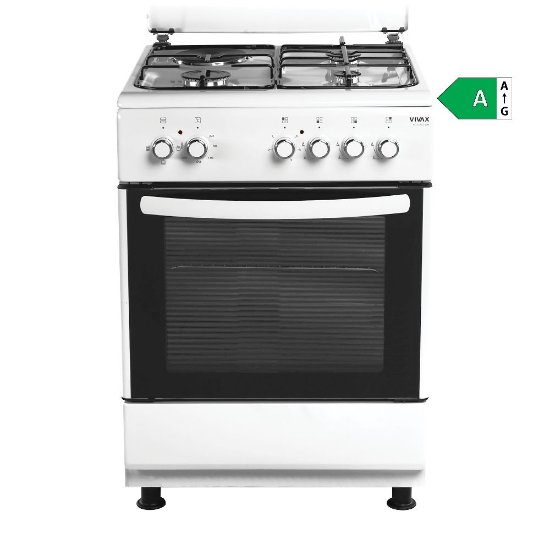 Kombinirani štednjak VIVAX FC-31602IFS WH 3+1, energetski razred A