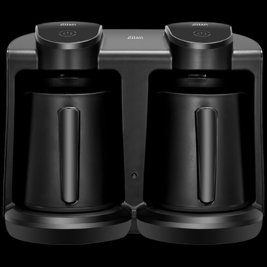 RABLJENI - Aparat za tursku kavu ZILAN ZLN1291, 400 W+400 W, 250 ml+250 ml, 8 šalica, crni