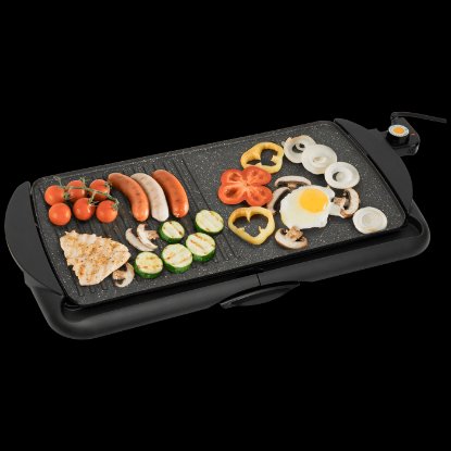 Roštilj električni HOME HG GR 03, 2000 W, 52x26 cm, crni