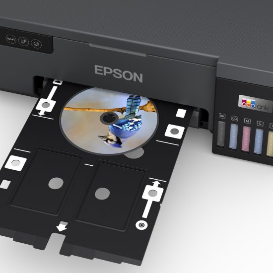 Printer EPSON EcoTank L8050 Photo, tintni, USB, WiFi, crni