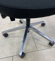 RABLJENI - Ergonomska uredska stolica ERGOVISION Flex 02, crna