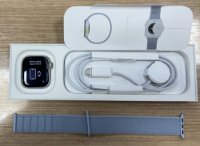 RABLJENI - Pametni sat APPLE Watch S10 GPS, 42mm Silver Alu Case with Blue Cloud Sport Loop