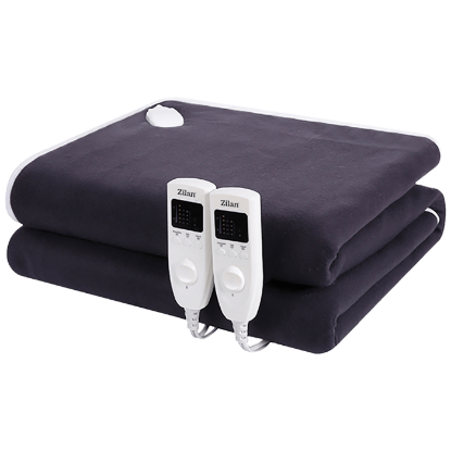 Električna deka ZILAN ZLN4120/BK (double), 2x60 W, 160 x 140 cm, crna