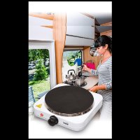 Električno kuhalo HOME HG R 01/WH, 1 ploča, 1500 W, 18 cm, bijelo