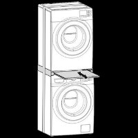 Vezni element SUPERIOR Tower Pro, 60 cm, bijelo