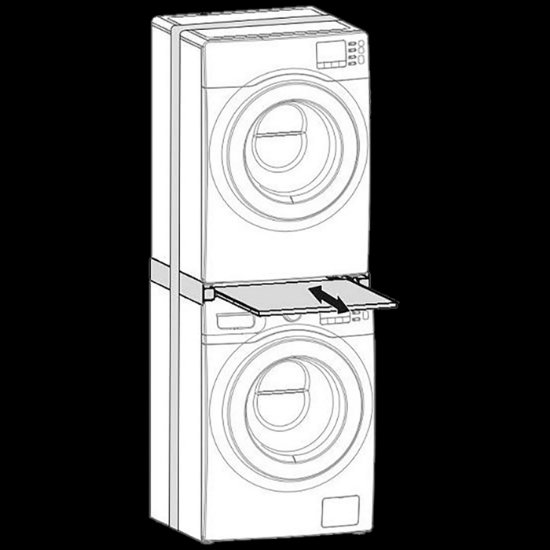 Vezni element SUPERIOR Tower Pro, 60 cm, bijelo