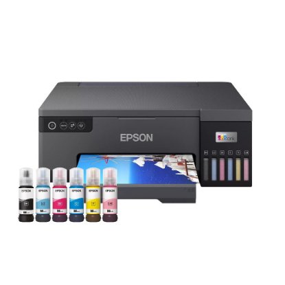 Printer EPSON EcoTank L8050 Photo, tintni, USB, WiFi, crni