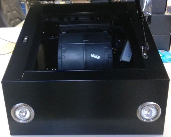 RABLJENI - Zidna kuhinjska napa FABER Glam Light Zero Drip Plus BK M A80, 80 cm, 690 m3/h, energetski razred A, crna