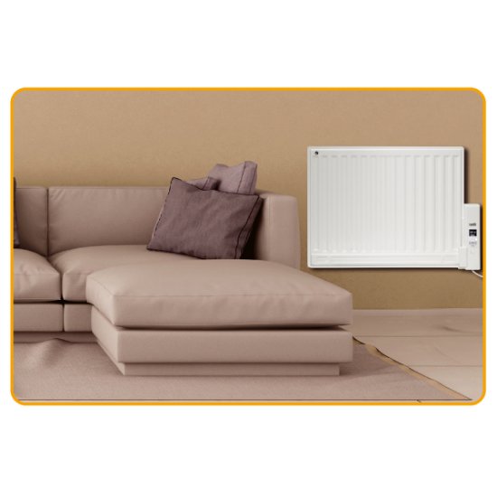 Radijator HOME FLOR 600, uljni, 600 W, montaža na zid, bijeli