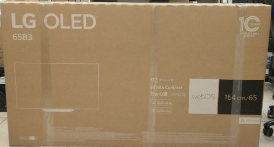 IZLOŽBENI - LED TV 65" LG OLED65B33LA, 4K UHD, DVB-T2/C/S2, Smart TV, HDMI, USB, BT, WiFi, LAN, energetski razred G