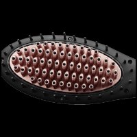 Četka za kosu GOLDMASTER GM-7168 Jasmin, 180 C, crna