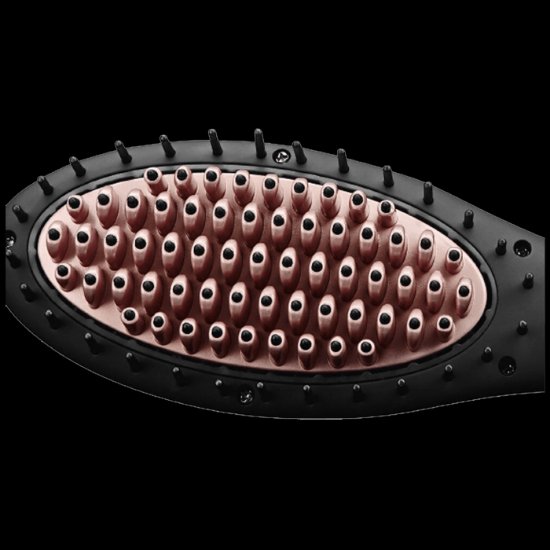 Četka za kosu GOLDMASTER GM-7168 Jasmin, 180 C, crna