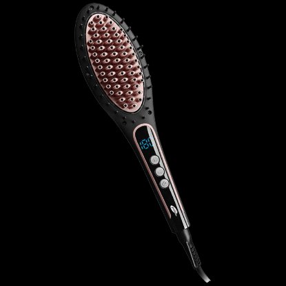 Četka za kosu GOLDMASTER GM-7168 Jasmin, 180 C, crna